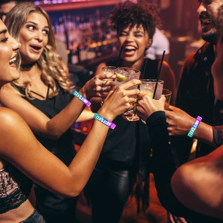 Personalized Multi-Color LED Glow Bracelets