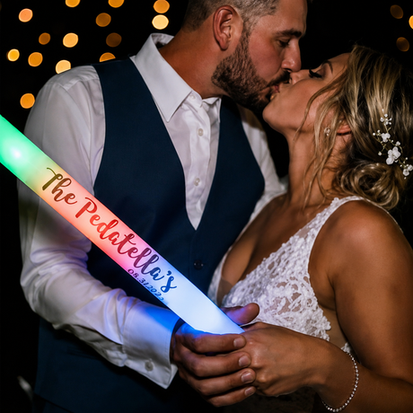 Pink LED Foam Sticks