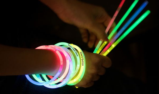 personalize your special day with our party glow sticks
